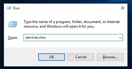 Type-services.msc-in-Run-Box