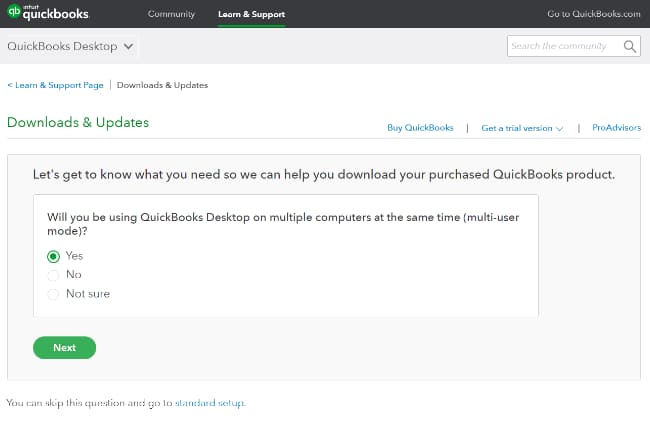 QuickBooks Desktop in multi-user mode